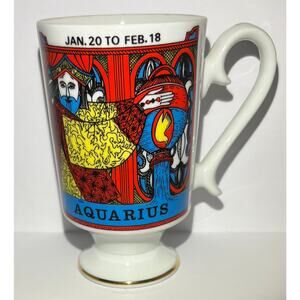 Royal crown vintage Aquarius mug by smug￼ mugs